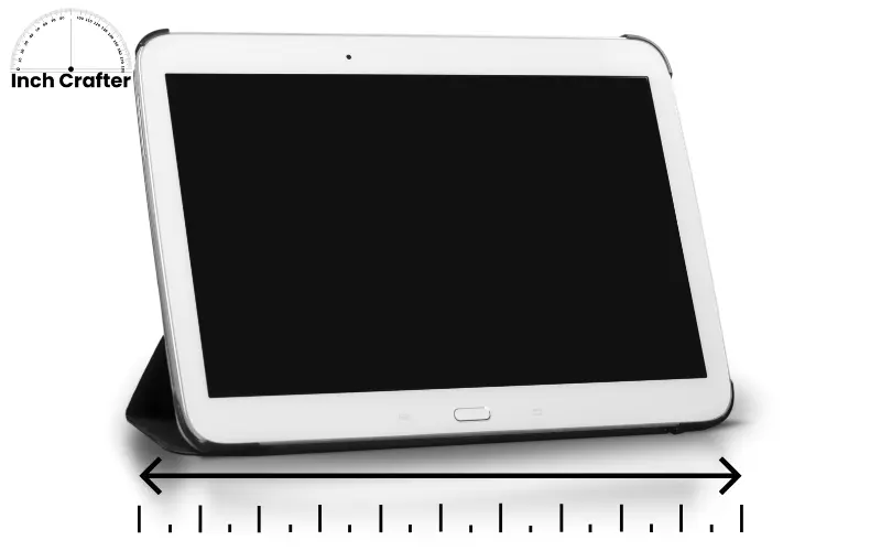 7 inches - small tablet