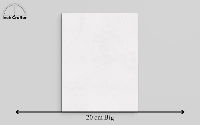how big is 20 cm