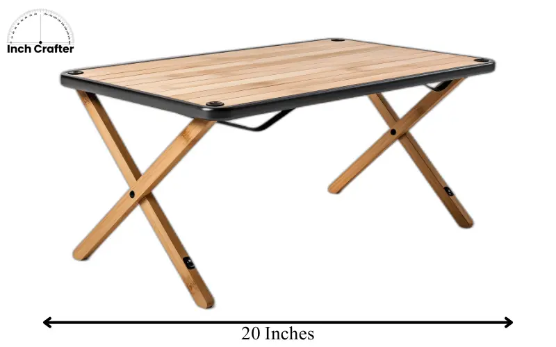 how tall is 20 inches