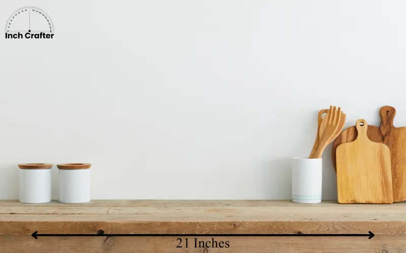 how big is 21 inches