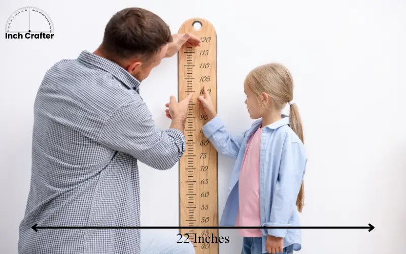 how long is 23 inches