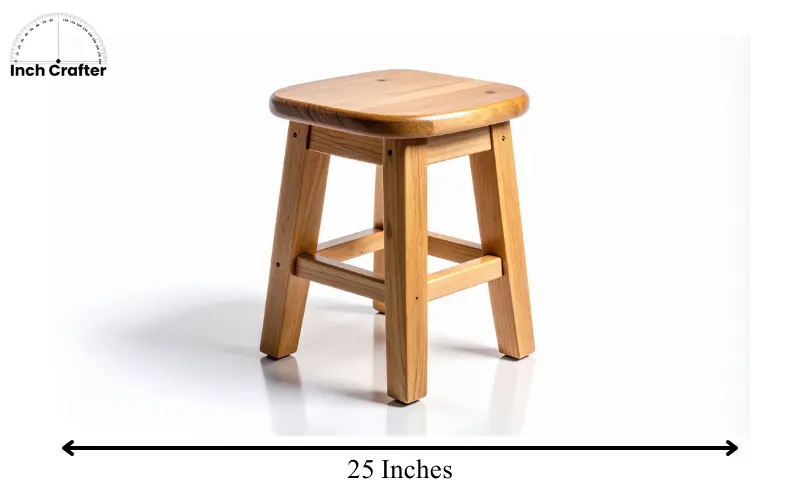 how long is 25 inches