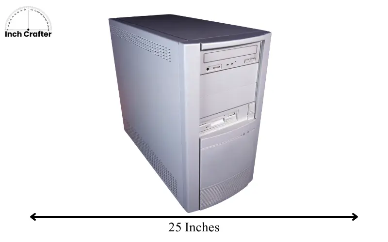 how long is 25 inches