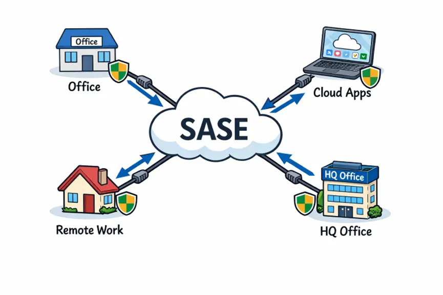 Implementing Secure Access Service Edge (SASE) in Modern Enterprises