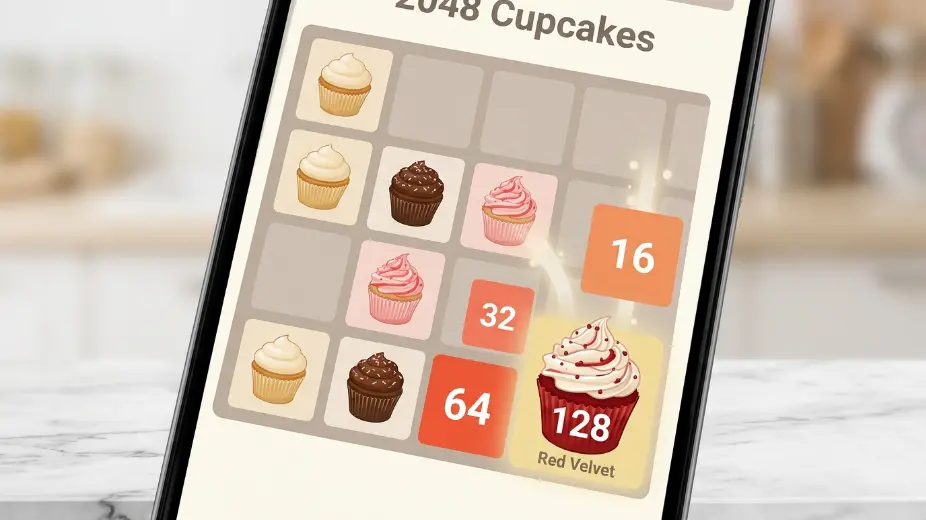How to Beat 2048 Cupcakes