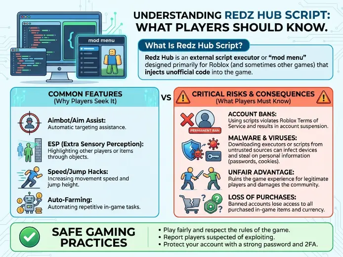 Redz Hub Script What It Is and What Players Should Know