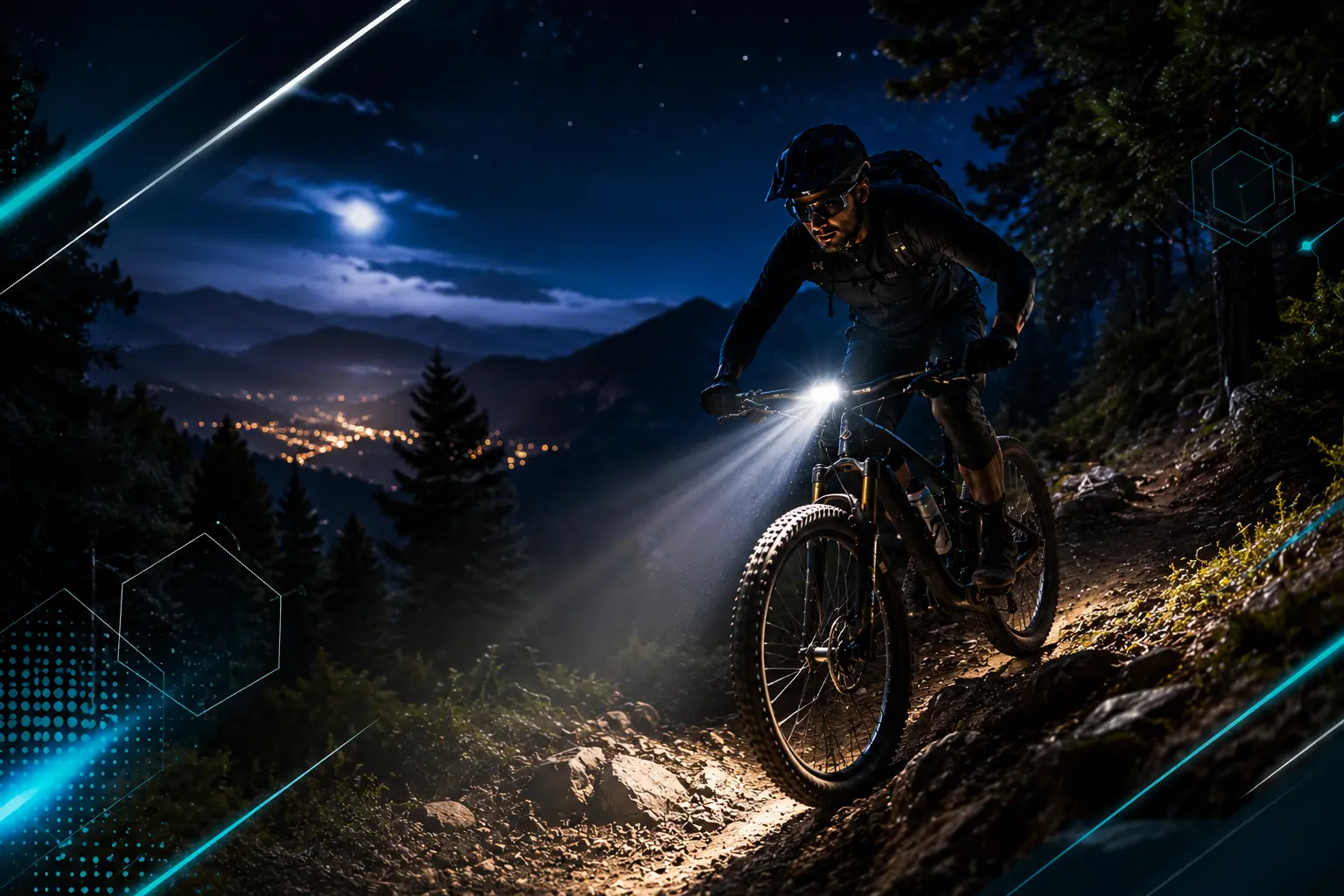 How Bike Lights Mountain Biking Influence Every Decision Between the Trailhead and the Summit