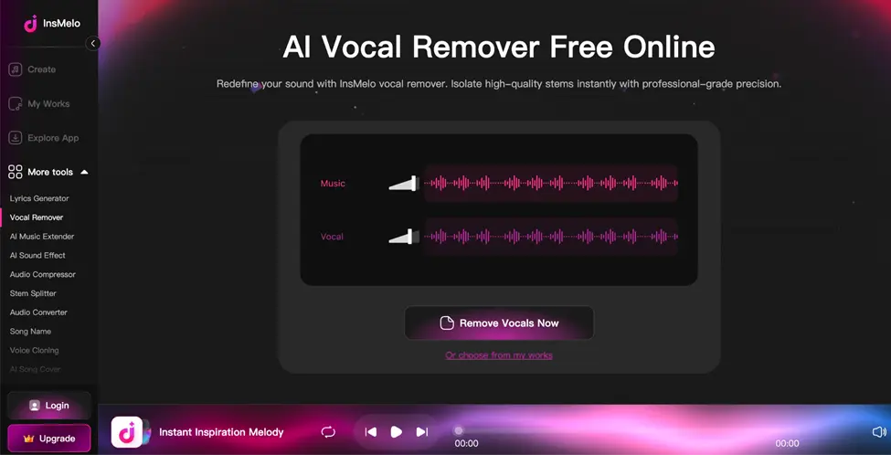Transform Any Audio File Into a Creative Asset With InsMelo